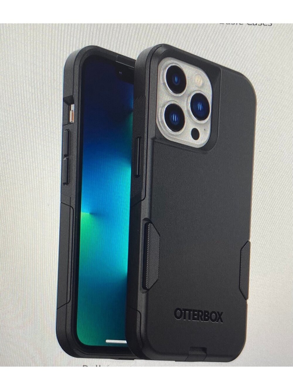 OtterBox Commuter Series Case for iPhone 13 Pro Black